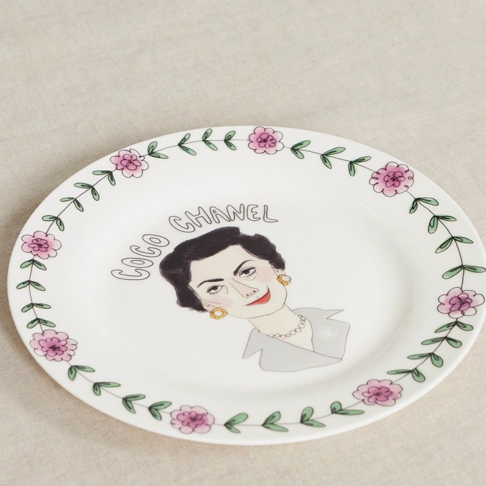 NEW Coco Chanel Plate